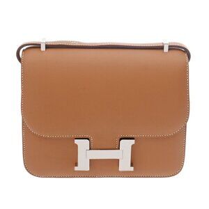 HERMES Constance 3 Mini 18 Miroir Gold shoulder bag